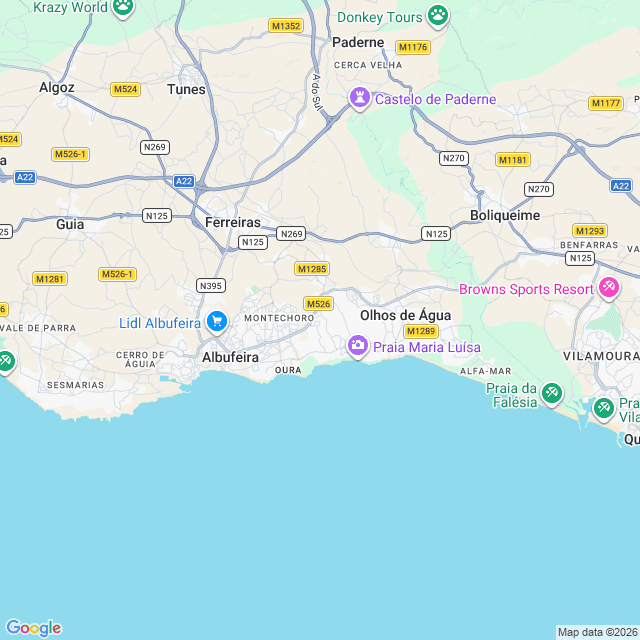 Approximate location