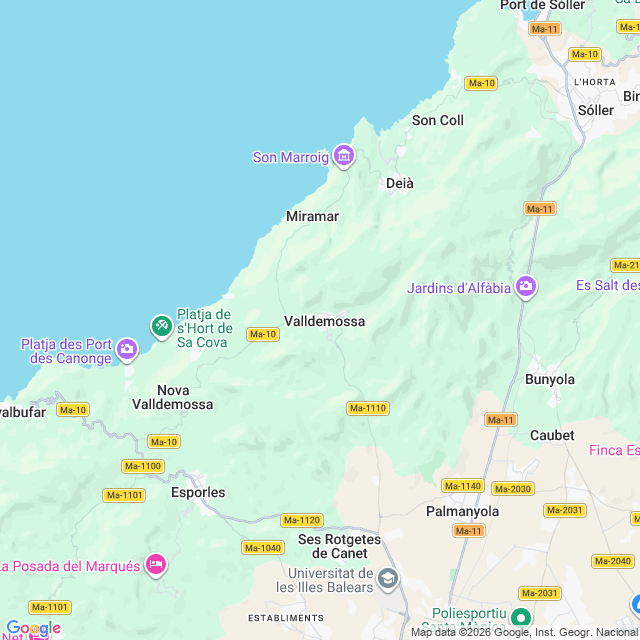 Approximate location