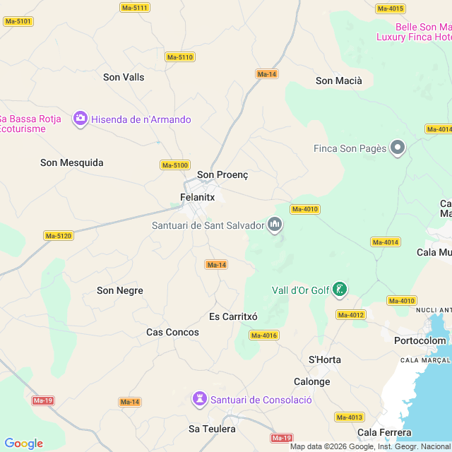 Approximate location