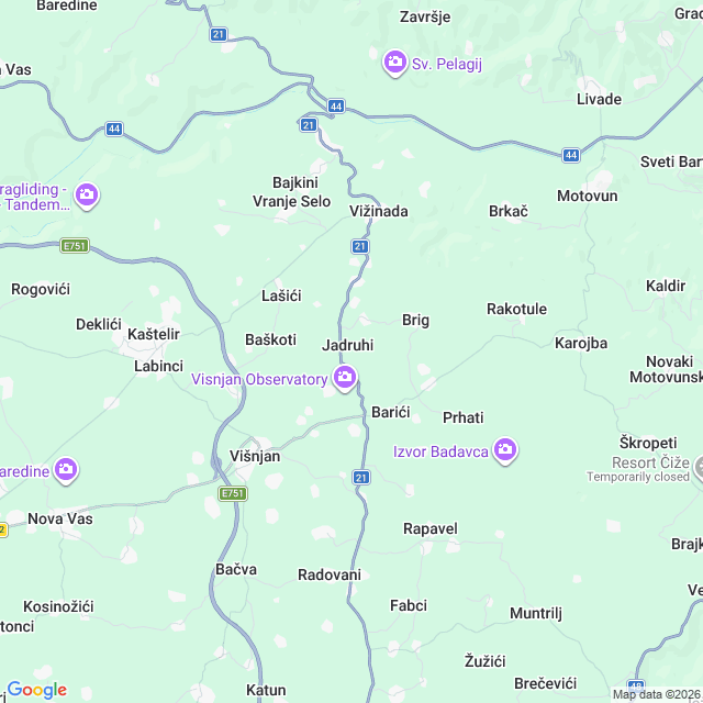 Approximate location
