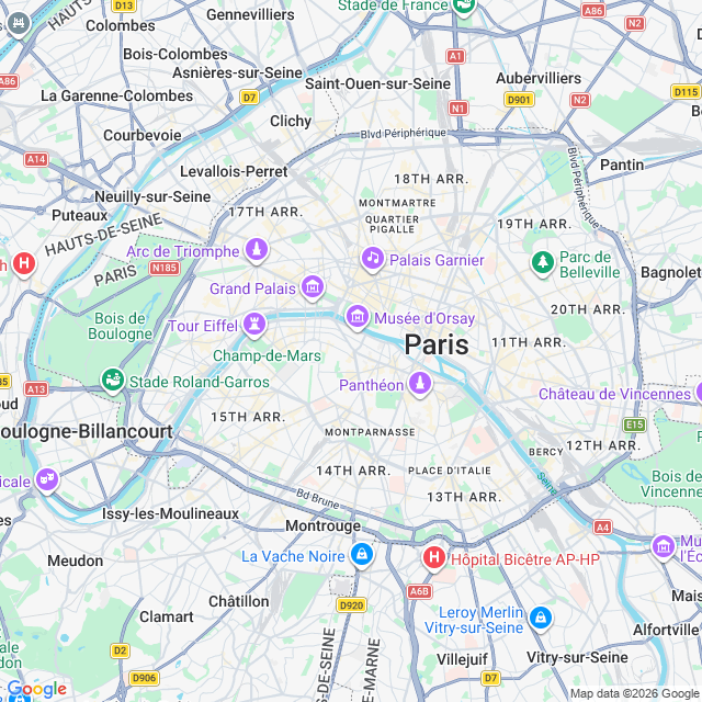 Approximate location