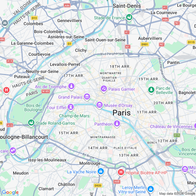 Approximate location