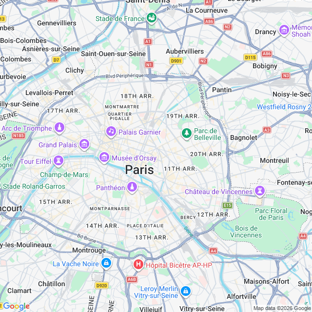 Approximate location