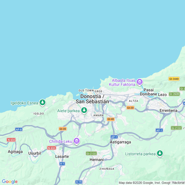 Approximate location