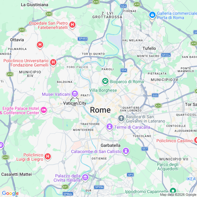 Approximate location