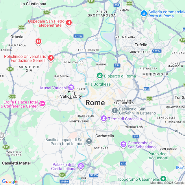 Approximate location