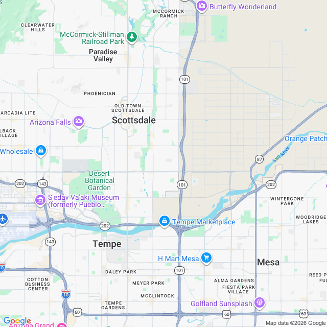 Approximate location