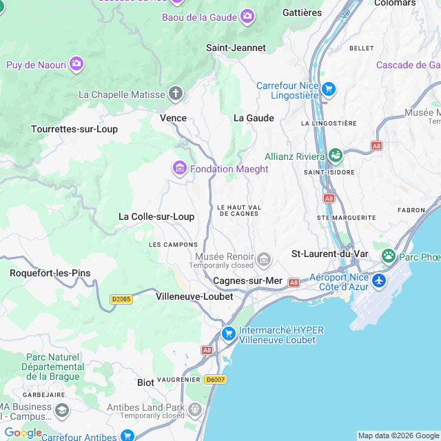 Approximate location