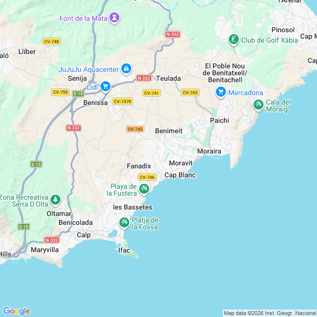 Approximate location