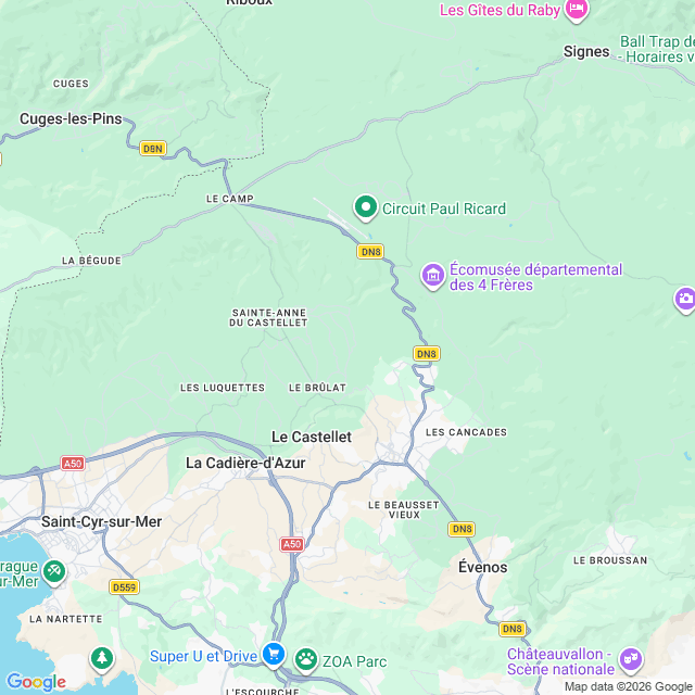 Approximate location