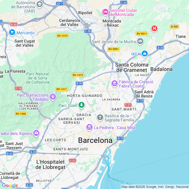 Approximate location
