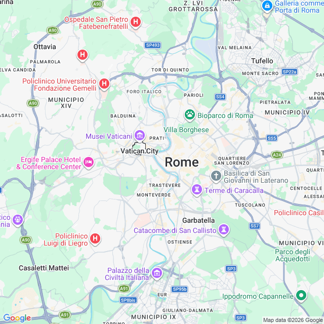 Approximate location