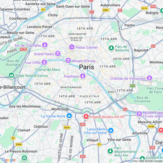 Approximate location