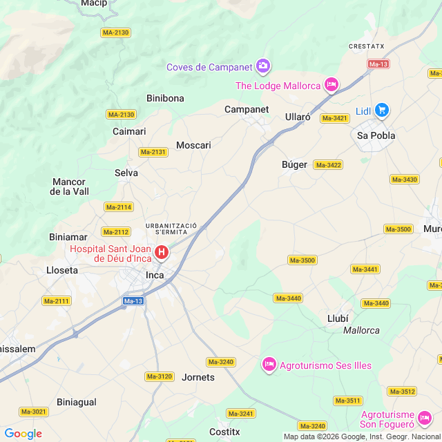 Approximate location