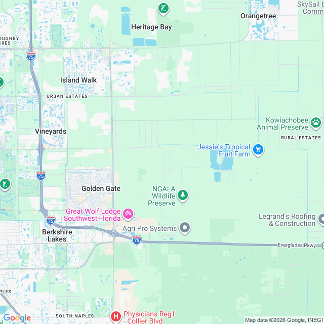 Approximate location