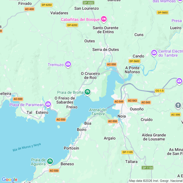 Approximate location