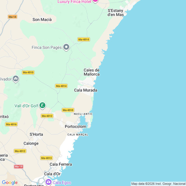 Approximate location