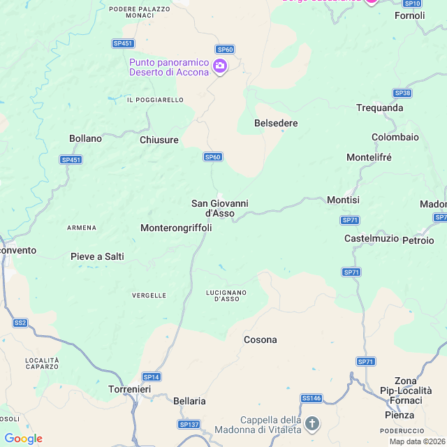 Approximate location