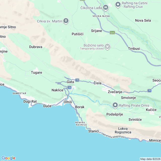 Approximate location