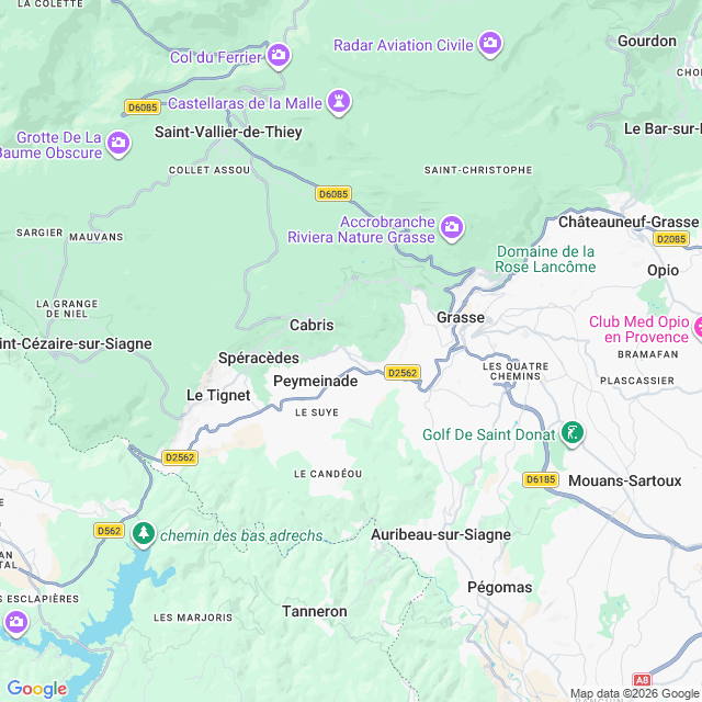 Approximate location