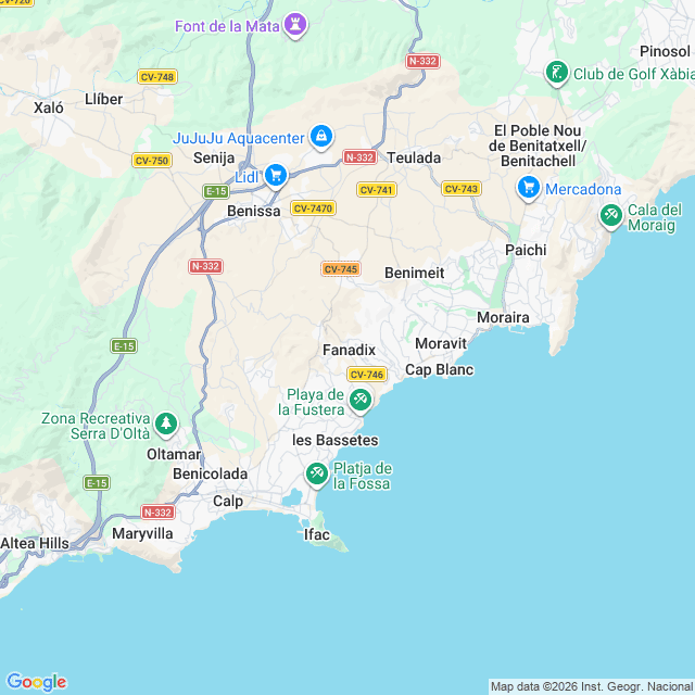 Approximate location