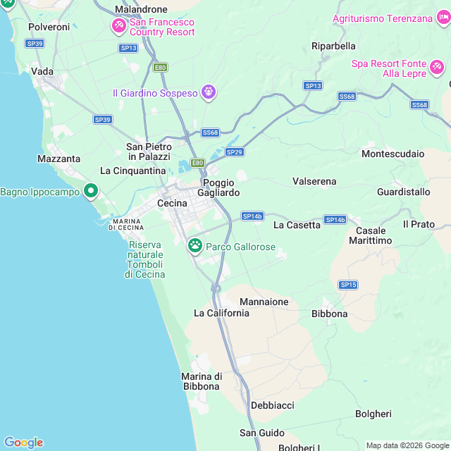 Approximate location