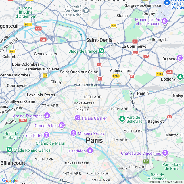 Approximate location