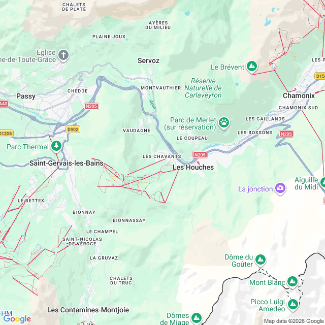 Approximate location