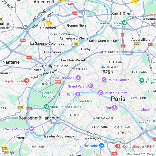Approximate location