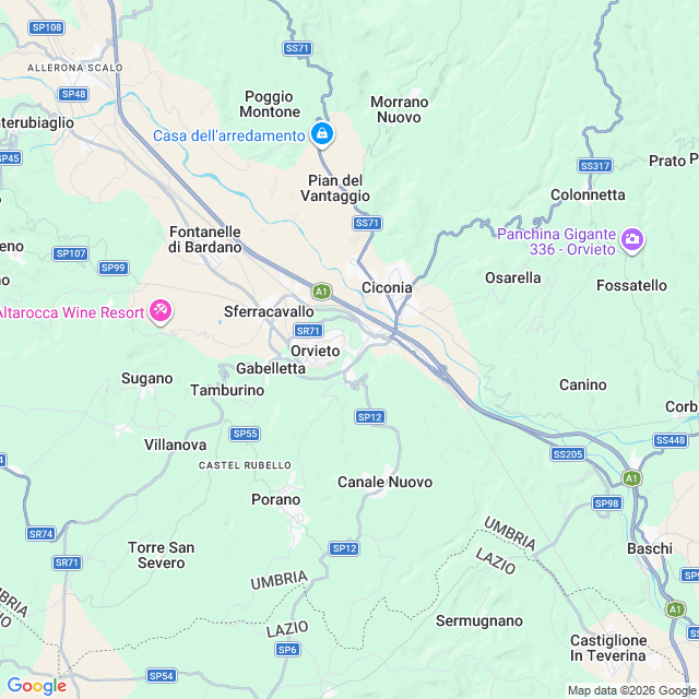 Approximate location