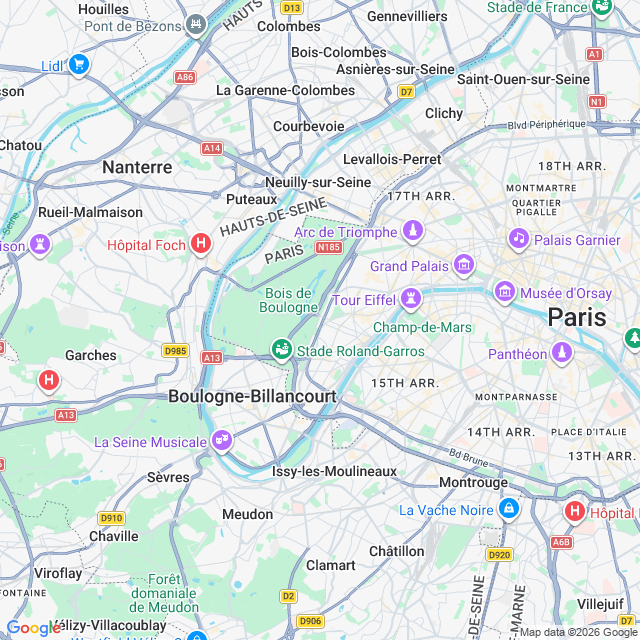 Approximate location