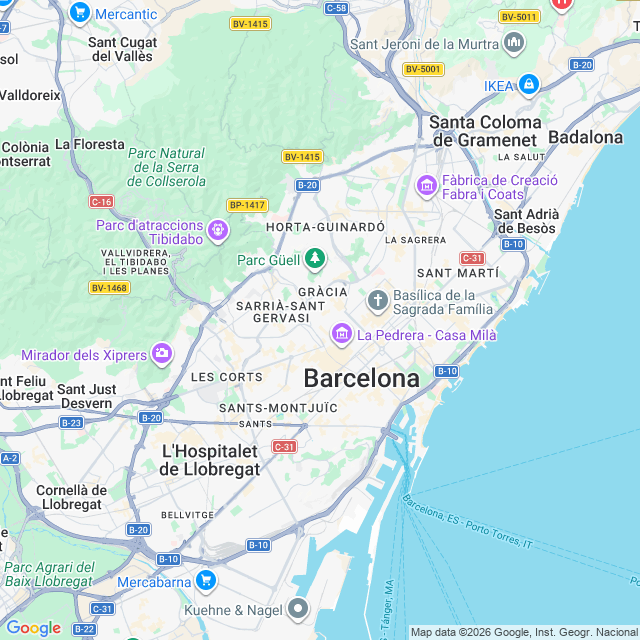 Approximate location