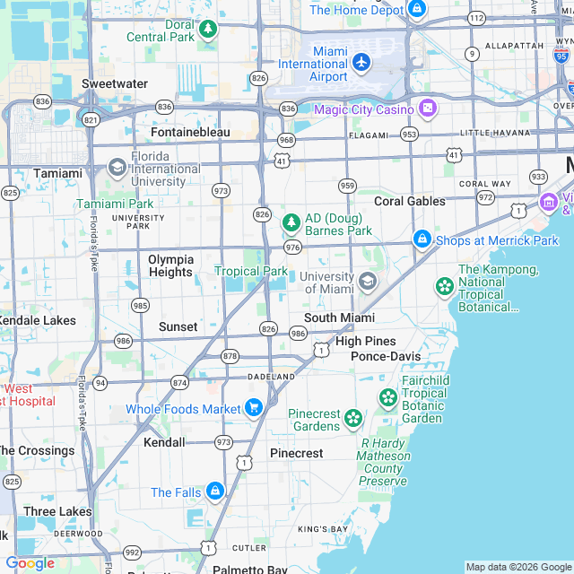Approximate location