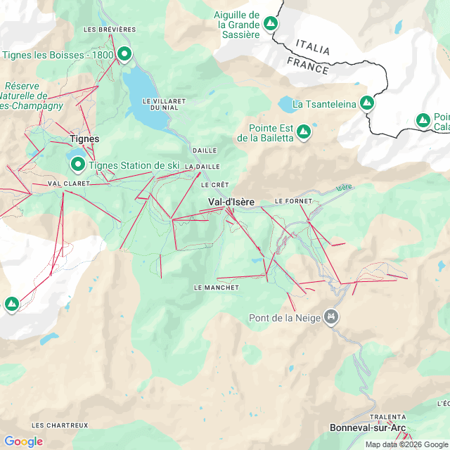 Approximate location