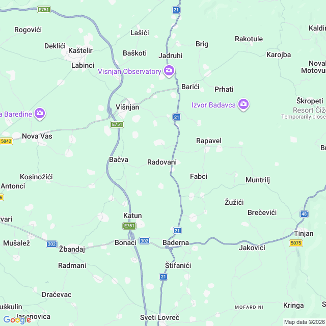 Approximate location