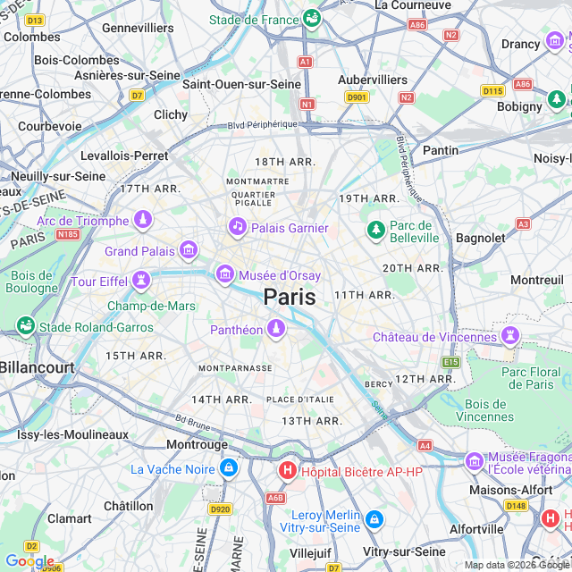 Approximate location