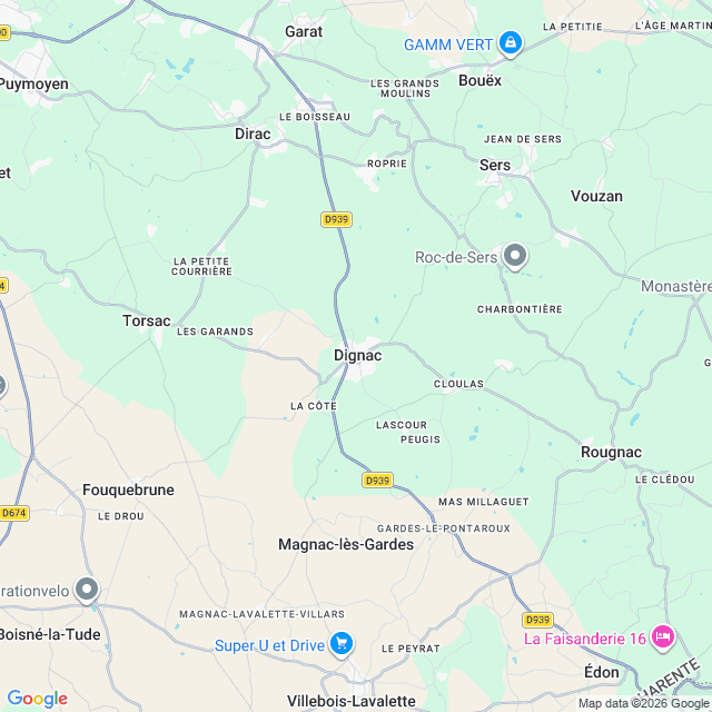 Approximate location