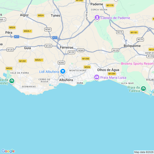 Approximate location