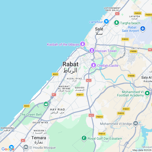 Approximate location