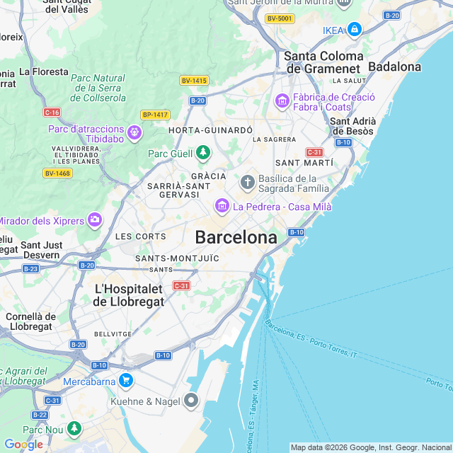 Approximate location