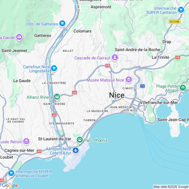 Approximate location