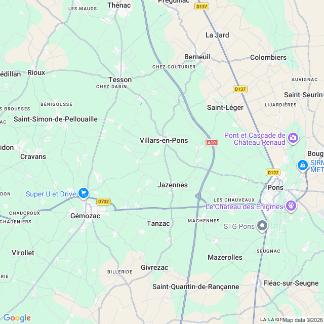Approximate location