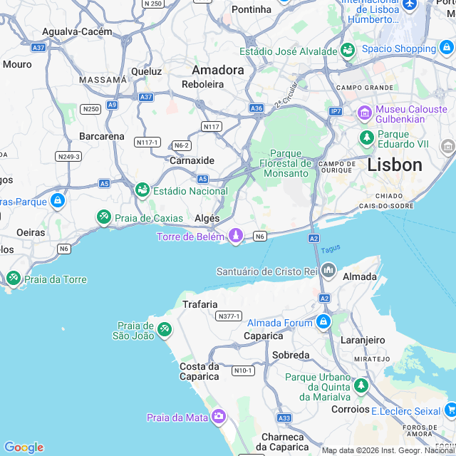 Approximate location