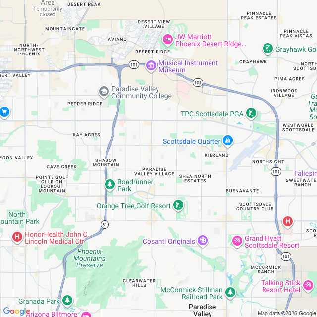 Approximate location