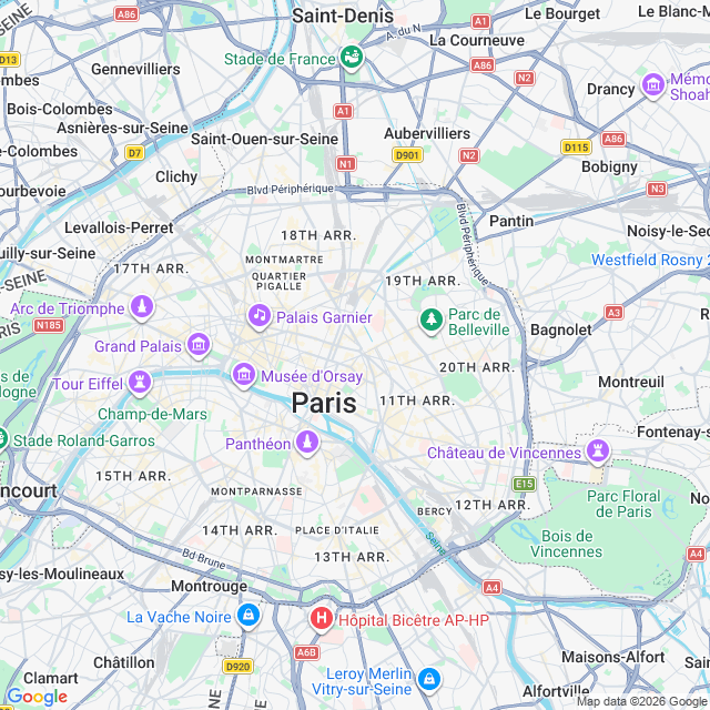 Approximate location