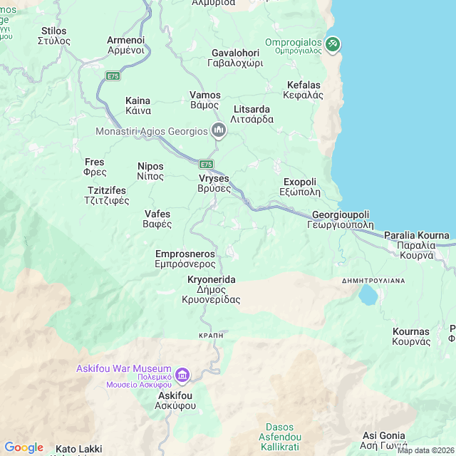Approximate location