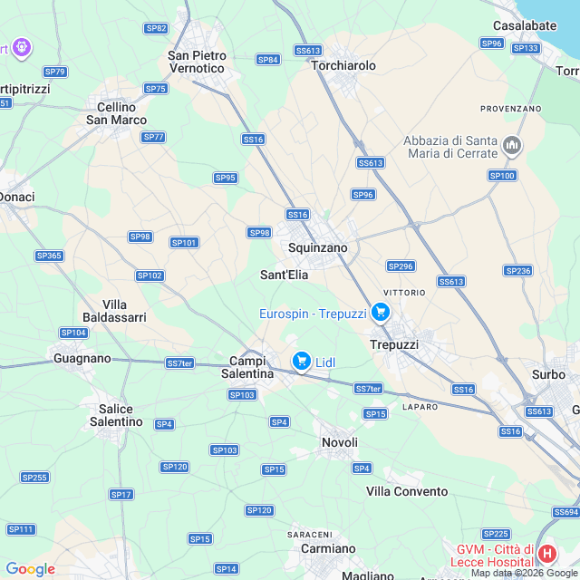 Approximate location