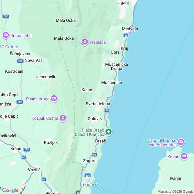 Approximate location