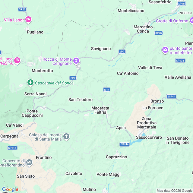 Approximate location