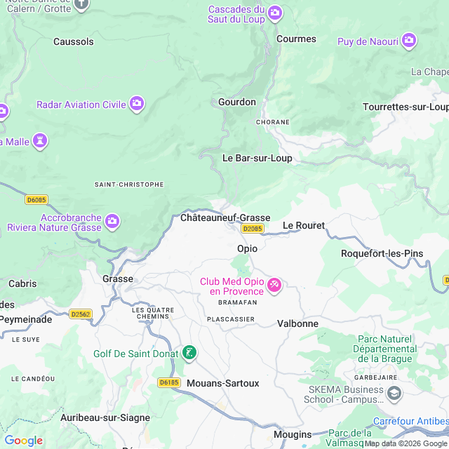 Approximate location